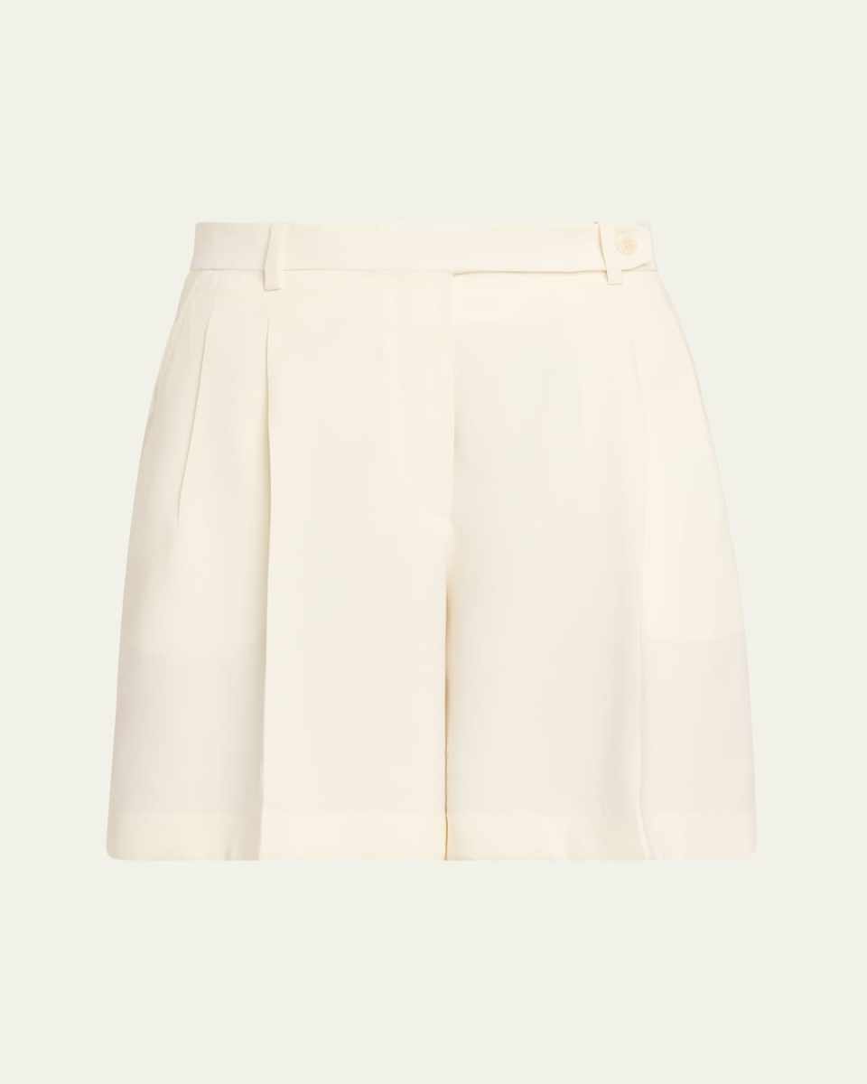 Con Light Cady Silk Shorts